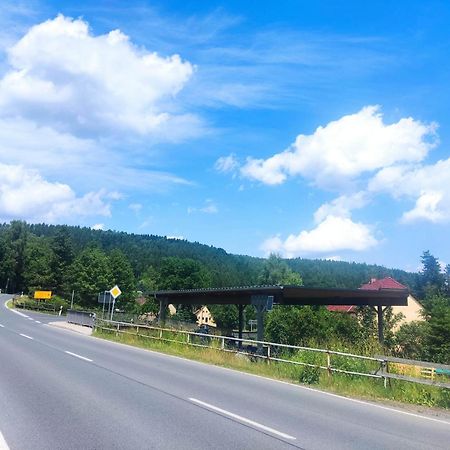Ferienwohnung Am Hofladen Hellendorf - Saechsische Schweiz Bad Gottleuba Esterno foto