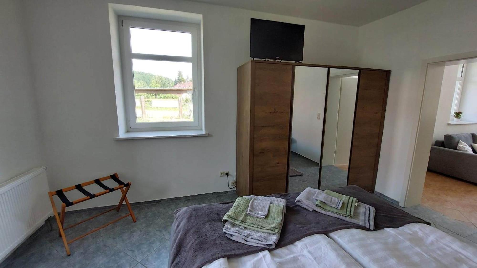 Ferienwohnung Am Hofladen Hellendorf - Saechsische Schweiz Bad Gottleuba Esterno foto
