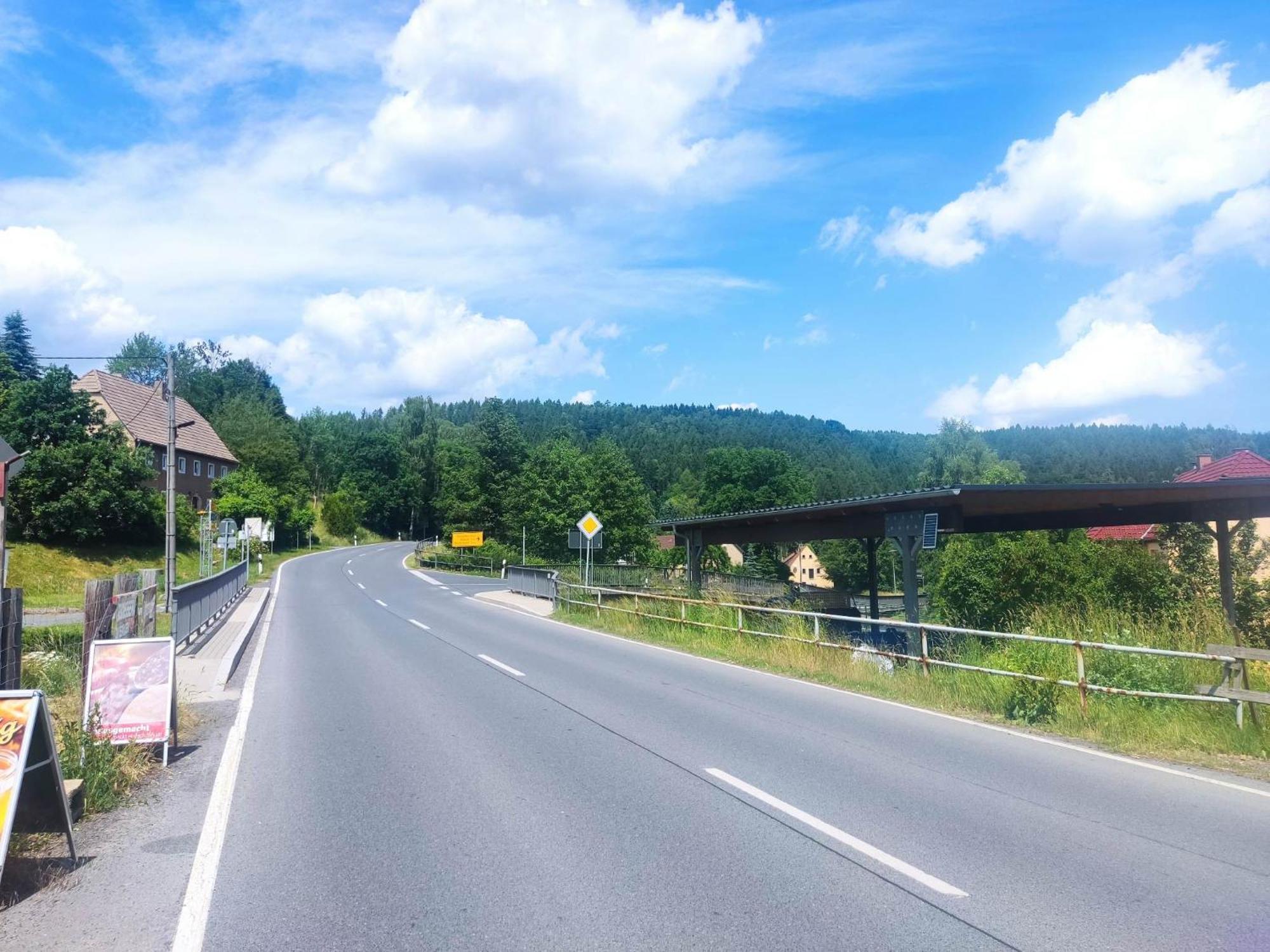 Ferienwohnung Am Hofladen Hellendorf - Saechsische Schweiz Bad Gottleuba Esterno foto